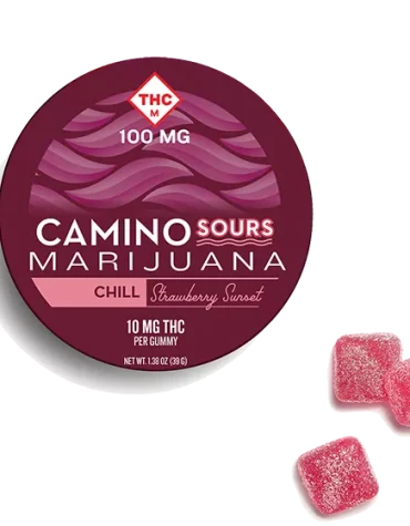 Camino Sours Strawberry Sunset Chill