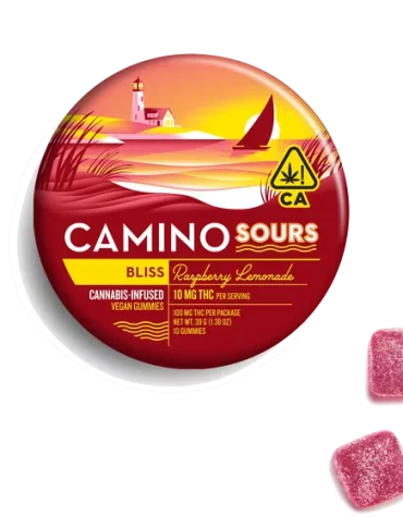 Camino Sours Raspberry Lemonade Bliss Gummies
