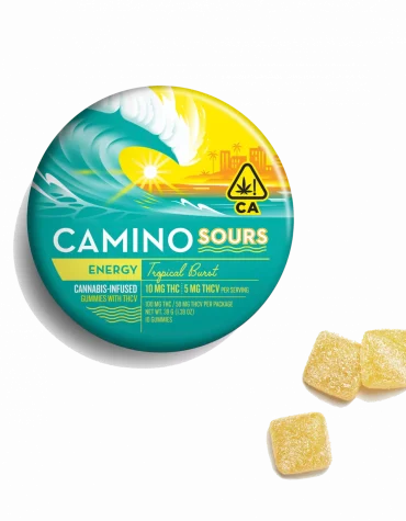 Camino Sours Tropical Burst THCV Gummies